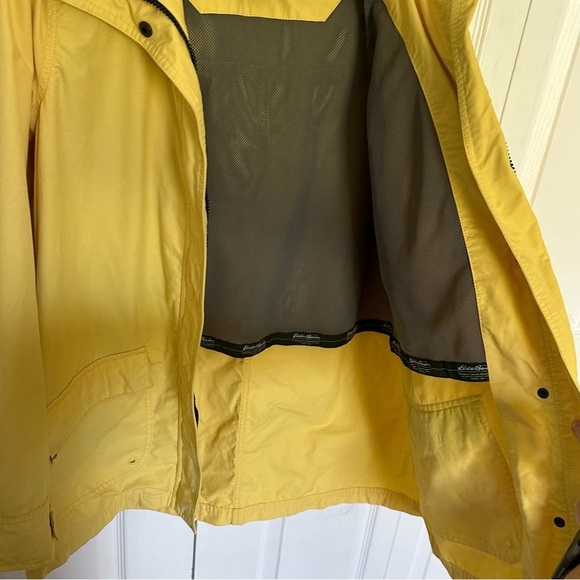 Eddie Bauer Yellow Hooded Jacket - Picture 7 of 16